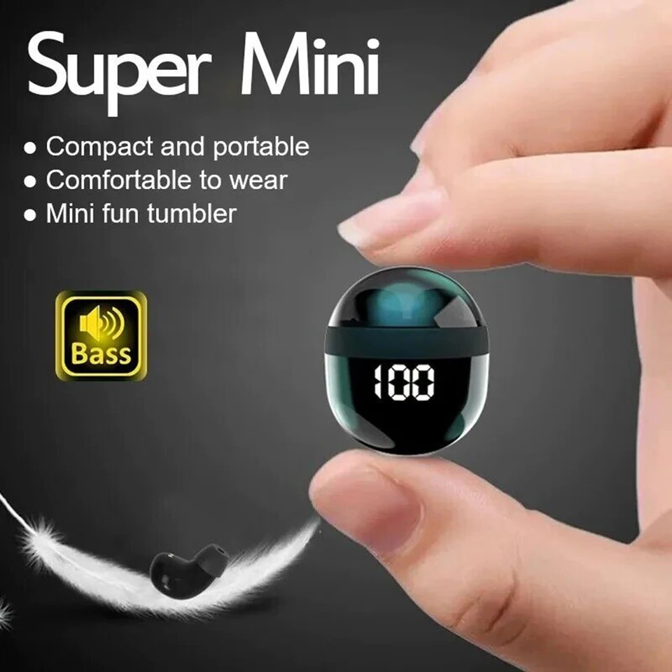SK18 Mini neviditeľné slúchadlá bezdrôtového Bluetooth 5.3 Slúchadlá SPEALDPHONES SPEALDPHONES S MIKROFONOVÝM