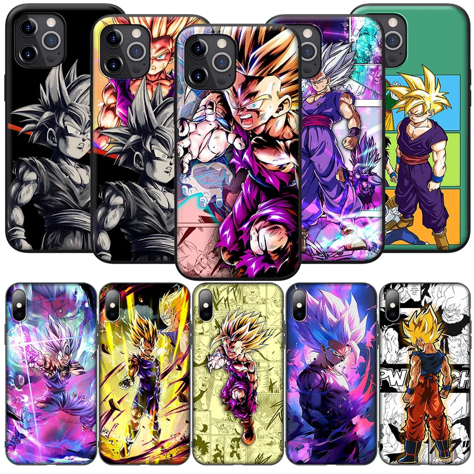 SK58 DBZ Gohan Anime Phone Soft Case pre Xiaomi Mi 9T 10T 11T 11i 11 12 A2 A3 POCO X3 M3 M2 F3 PRO NFC