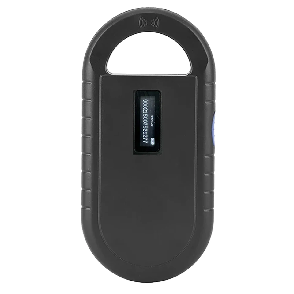 Skener mikročipov pre makrochip 134.2kHz 125KHz Micro Chip snímač snímača zvierat pre skener pre ISO 11784/11785 FDX-B a ID64 RFID Emid