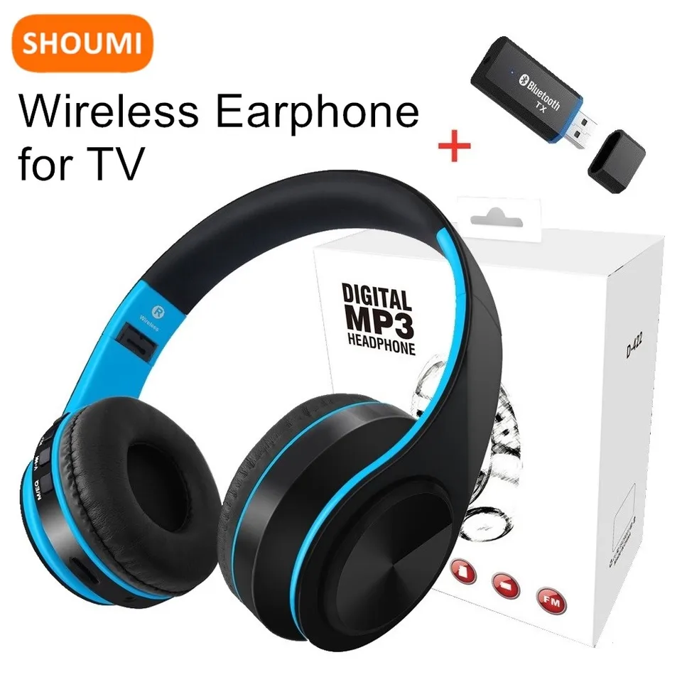 Skladacia mäkká hlava Bow TV headset Wireless Bluetooth Serfones Stereo podporuje TF s mikrofónovým adaptérom pre televíznu počítačovú hudbu