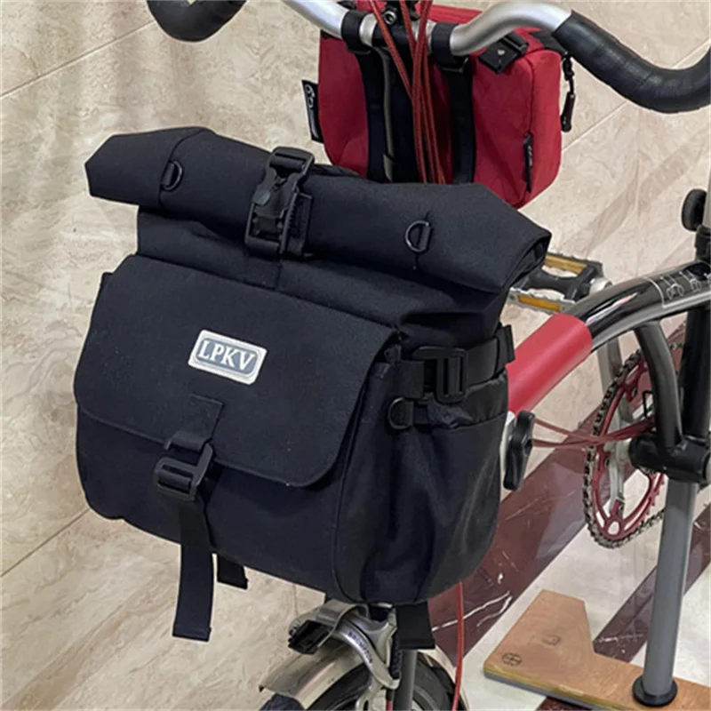 Skladacia taška na hlavu bicyklov pre Brompton Rýchle uvoľňovacie tašku pre tašku s rámom Birdy Bike Frame