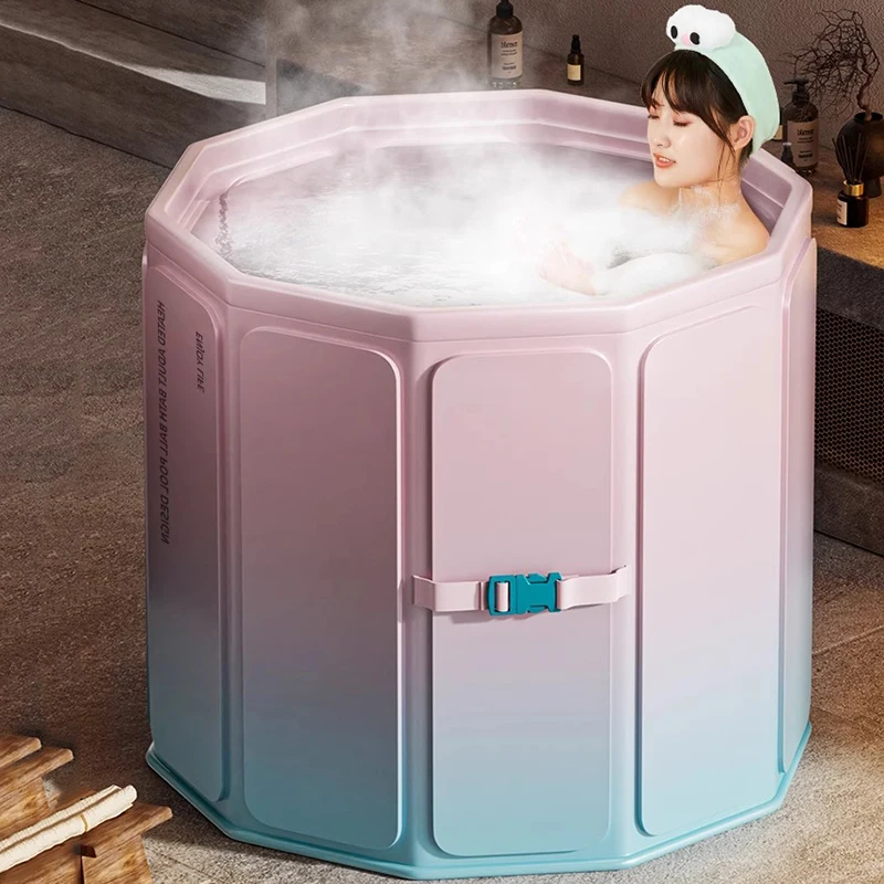 Skladacie detské kúpeľné vaňa horúce prenosné kúpanie nafukovacia vaňa sprchové vlasy umývanie piscina otrokový tovar Domácnosť