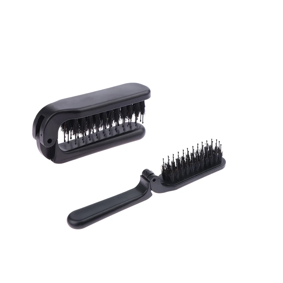 Skladacie vlasové hrebeň prenosné klaňa štetiny vlasy kefa na vlasy Massager Massager cestovné hrebene na vlasy stylingové doplnky