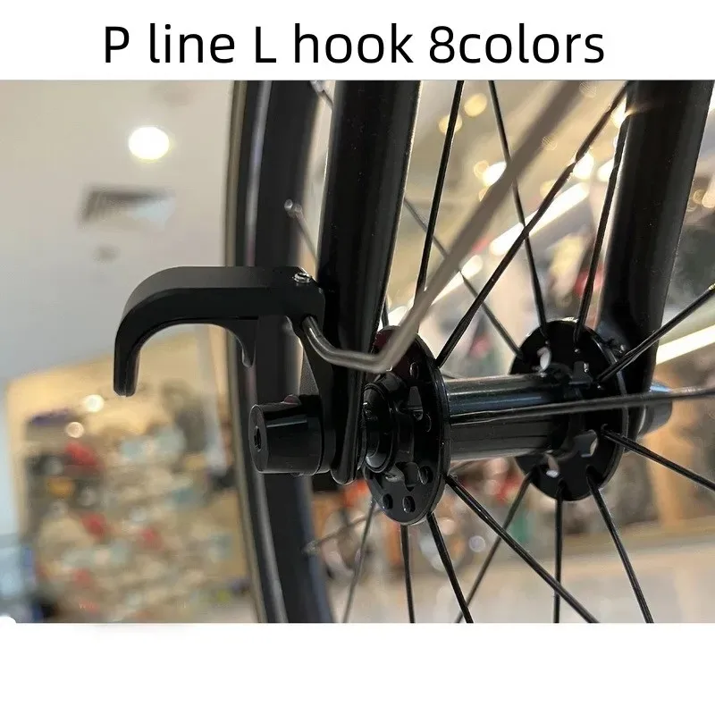 Skladací bicykel Hook L Hook pre Brompton Pline Hook 8 farieb Titánska držiak L-Type