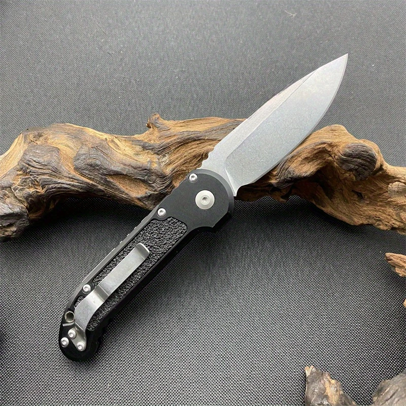 Skladací vreckový nôž Ludt Gen III Hliníková rukoväť zliatiny D2 Blade Outdoor Camping Príručka prežitia Otvorená divočina Rybárske nože
