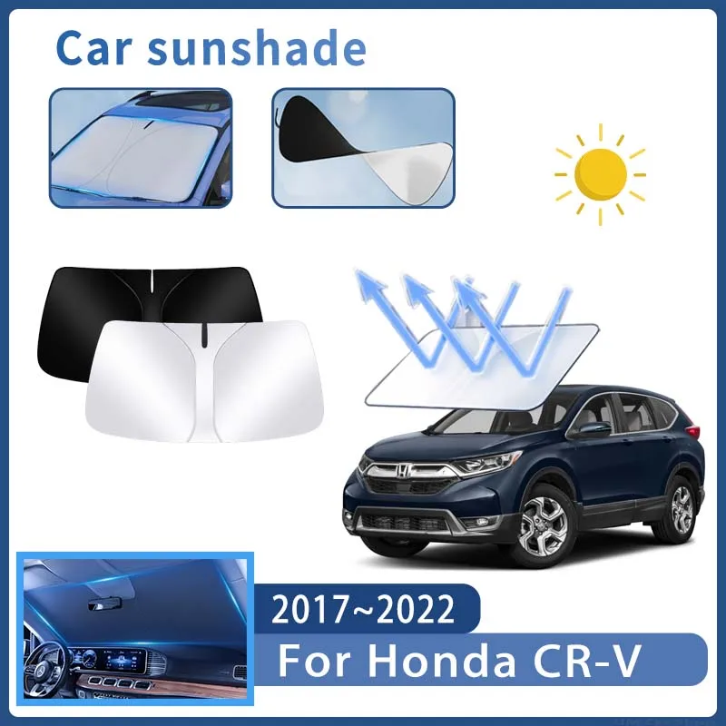 Skladateľný automobil Slnko pre Honda Cr-V 2017 ~ 2022 2018 predné čelné sklo Sunshade Tepelná izolácia letné chladenie Automatické príslušenstvo