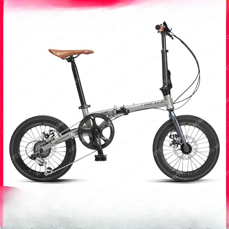 Skladateľný bicykel Small Ultra-Light Prenosná premenná rýchlosť retro bicykel