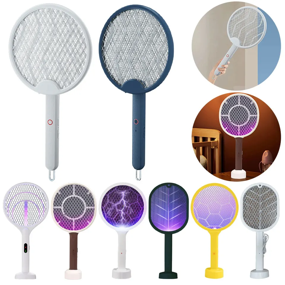 Skladateľný elektrický zabijak proti komárom s UV svetlom USB Nabíjateľná chyba Zapper Electric Fly hmyz Bug zapper netopier pre domáci vonku