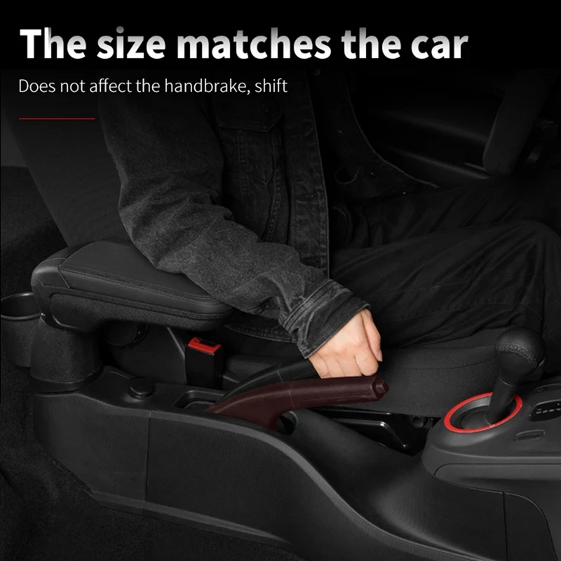 Skladovacia škatuľka s lakťom pre ruku s autami s držiakom na vodu s držiakom na vodu s USB pre Mercedes Smart Fortwo Forfour 453 2015-2019