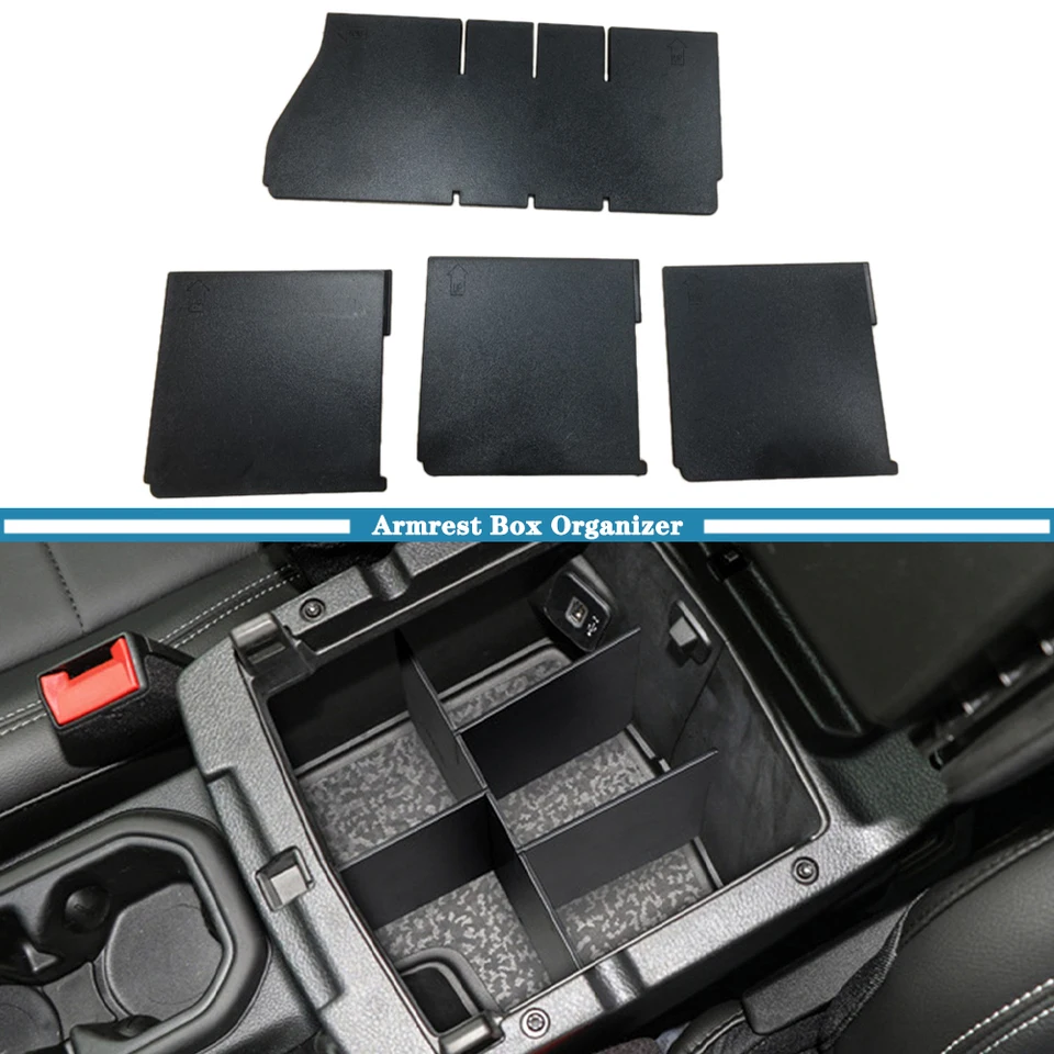 Skladovací priestor pre organizátor pre lakťové lakťové lakťové lakťové skrinky pre Jeep Wrangler JL JT Gladiator 2018 2019 2020 2021 2022 2023 Interiérový príslušenstvo