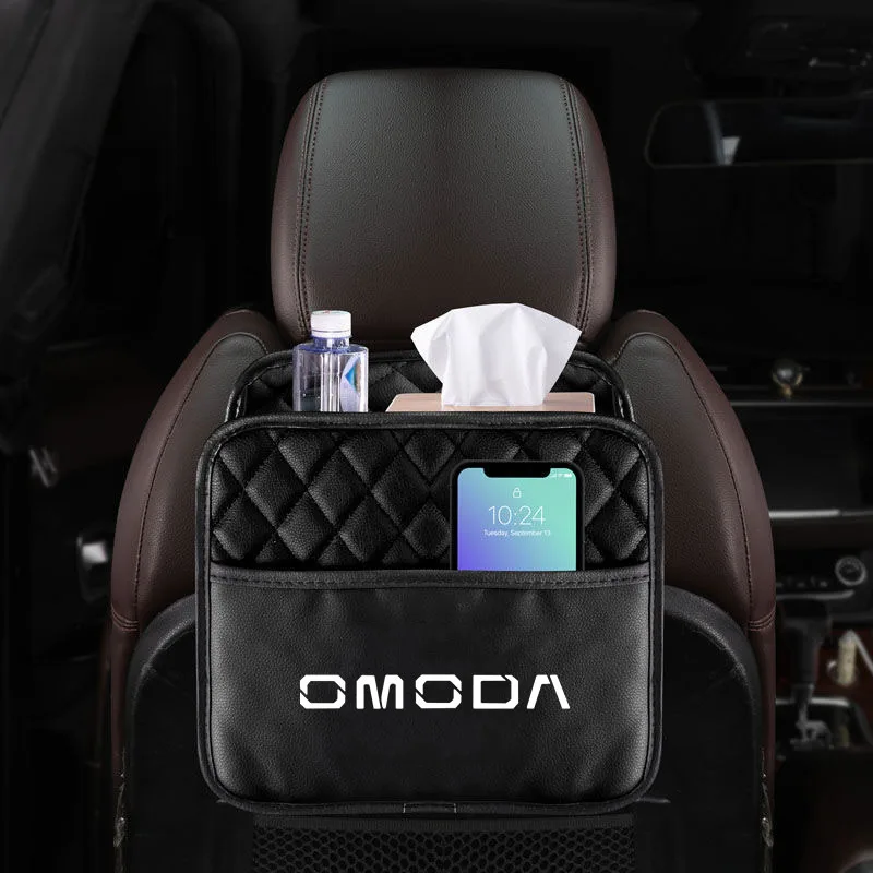 Skladovací vrecko na úložné vrecko zavesenie sedadla tkanivový tkanivový držiak na vodu Multi zavesenie pre Chery Omoda 5 S5 O5 E5 C5 PRO PHEV ACTISENTS