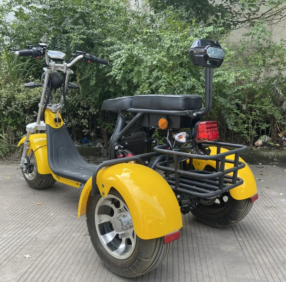 Skladové sklady EÚ Elektrické skútre elektrické trojkolky CP-3 1500W 60V 12AH 2000W 60V 20AH s osvedčením o EEC