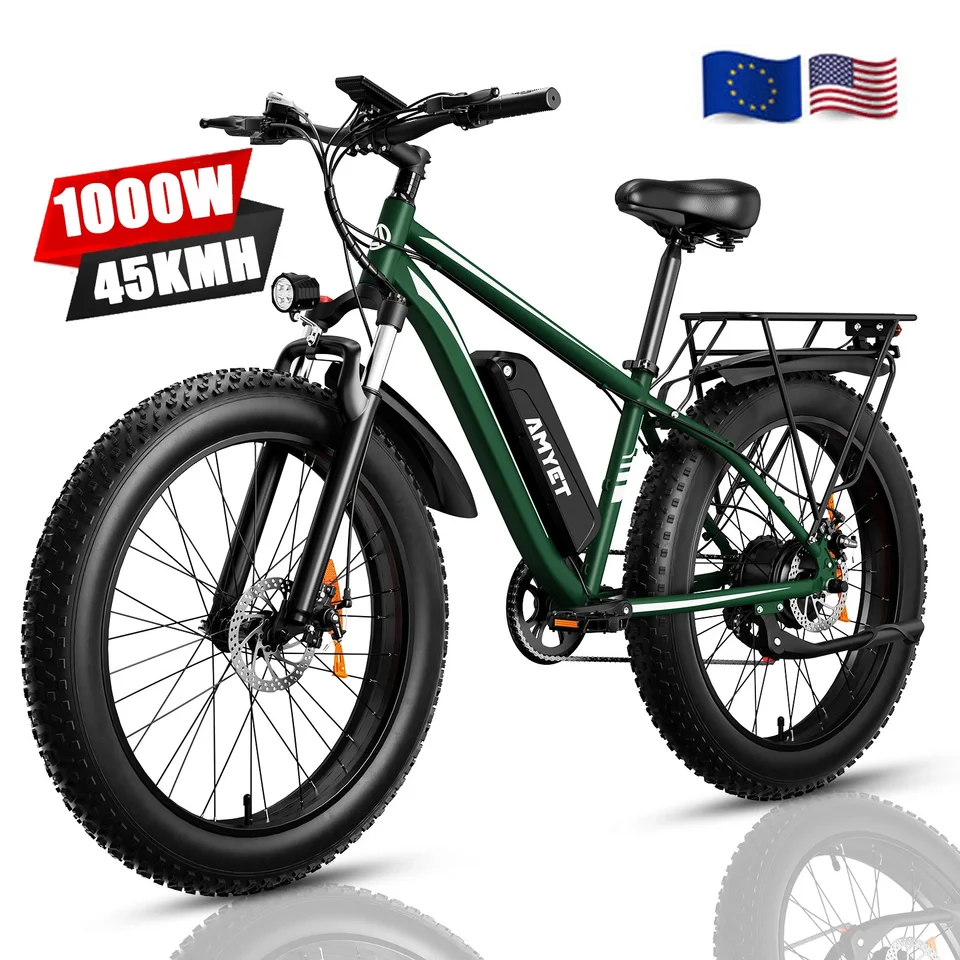 Skladový elektrický bicykel 1000 W 750W Motor 15AH batérie 45 km/h Ebike Fat Tire Electric Bikes Motorcycle