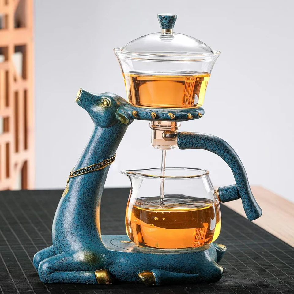 Sklenený kanvica infuser magnetický kvapkadlo vysoké borosilikátové sklo