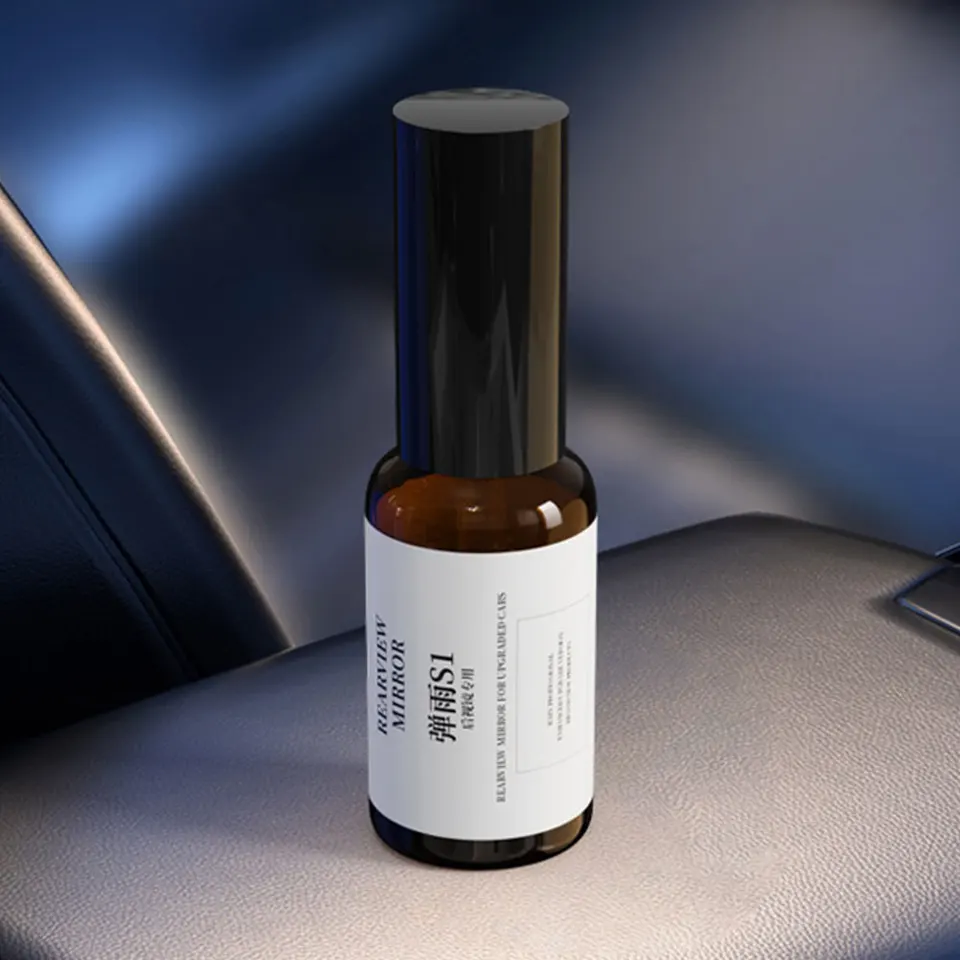 Sklo automobilu Hydrofóbna anti-dažďová kvapalina Dávka čelného skla povlaky proti dážďu 30 ml antikondenzácie Zosilňovač viditeľnosti