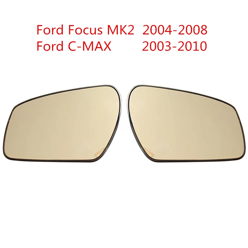 Sklo bočného zrkadla pre Ford Focus 2 Mk2 2004-2008 C-Max 2003-2010 HD Regast Mirror Automotive Automotive Automobily