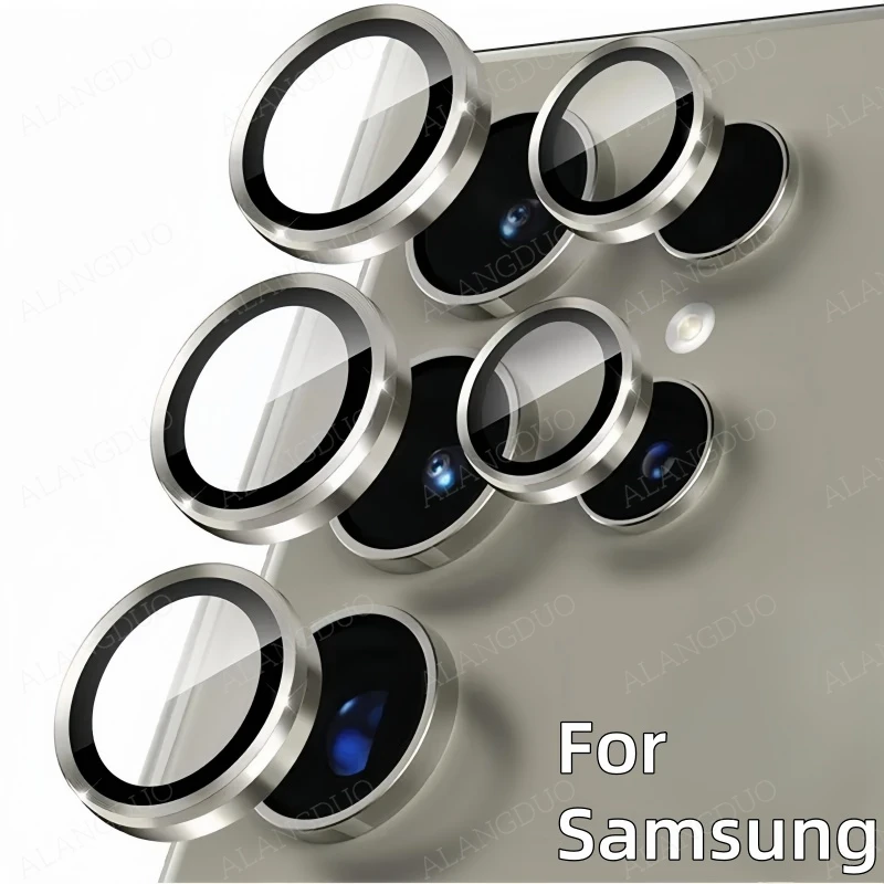 Sklo kovového objektívu pre Samsung Galaxy S25 Ultra S25Plus S24ultra šošovkový prsteň pre chránič objektívov S23 S24 S25ultra šošovky S23 S24 S25ultra