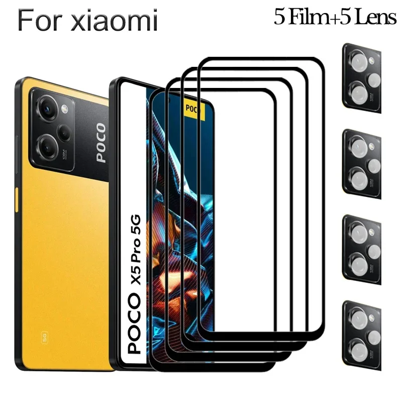 Sklo Poco F5,9H pre Xiaomi POCO X5 Pro Cristal Protector Poco X5 X4 M4 F4 X3 X4 GT POCO X3 Pro Protect Case POCOM4 SOCOPPOR AROUD CRAND POCO M 4 5G Protect SCREET POCO F5 PRO ACCESORIOS