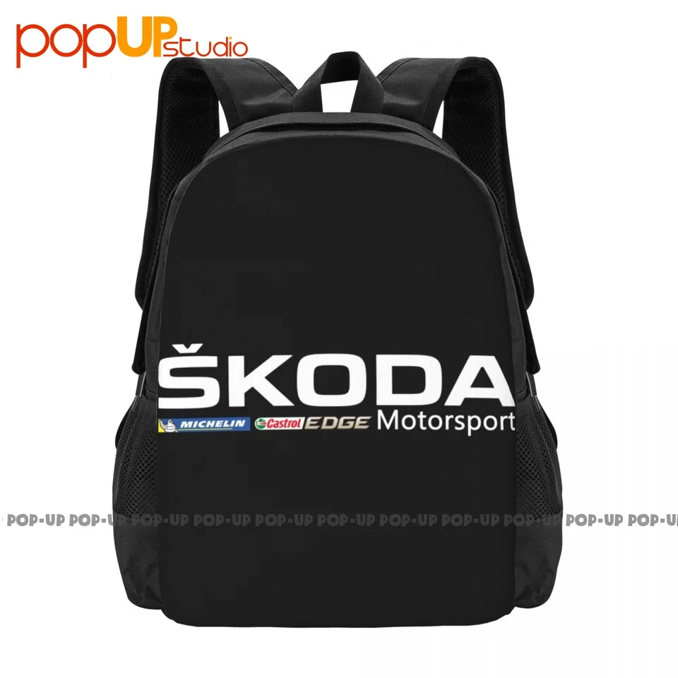 Skod Motorsport Rally Fabia WRC S2000 Racing Sport CAR 2018 Batoh Veľká kapacita batohu Art Print