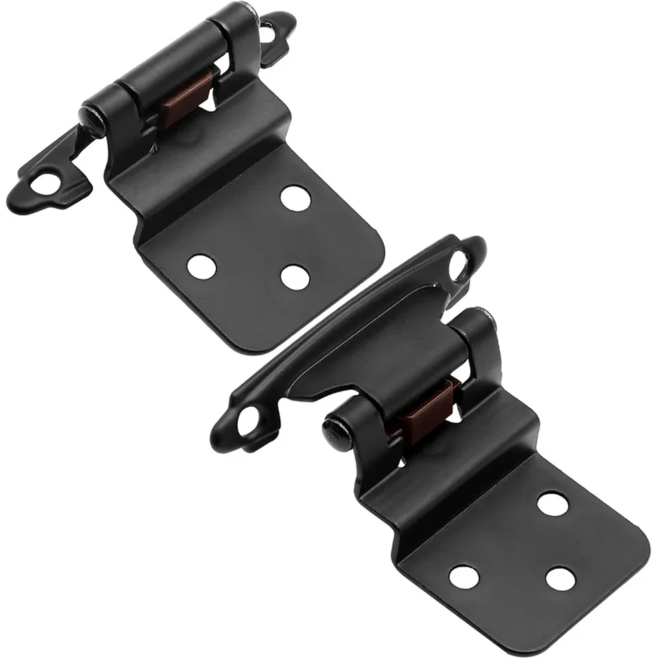 Skrinky Hinges 3/8 In Inset Kitchen Cabinet Hinges Kuchynská kúpeľňa skrinka polotvrdené kovové kovové kovové hardvérové ​​príslušenstvo