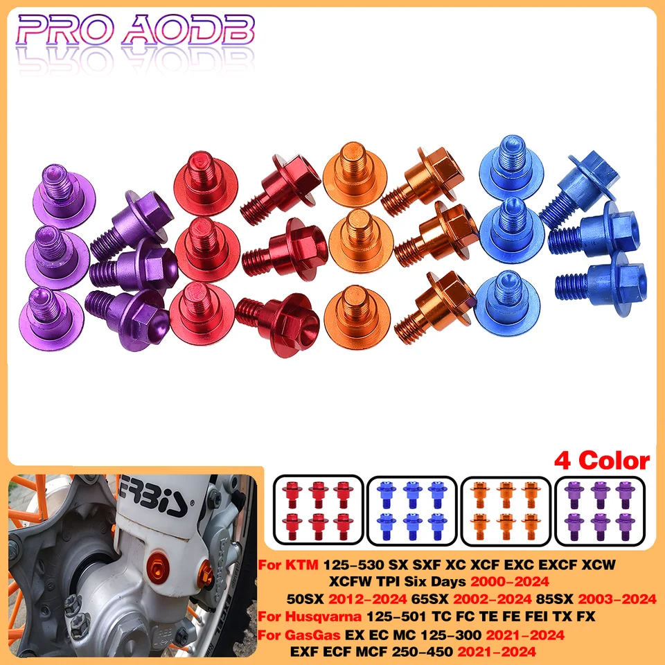 Skrutka skrutiek prednej strany vidlice pre motocykel pre KTM 125 200 250 300 350 400 450 530 SX SX-FXC XC-F EXP EXP-F XC-W XCF-W 2000-2023