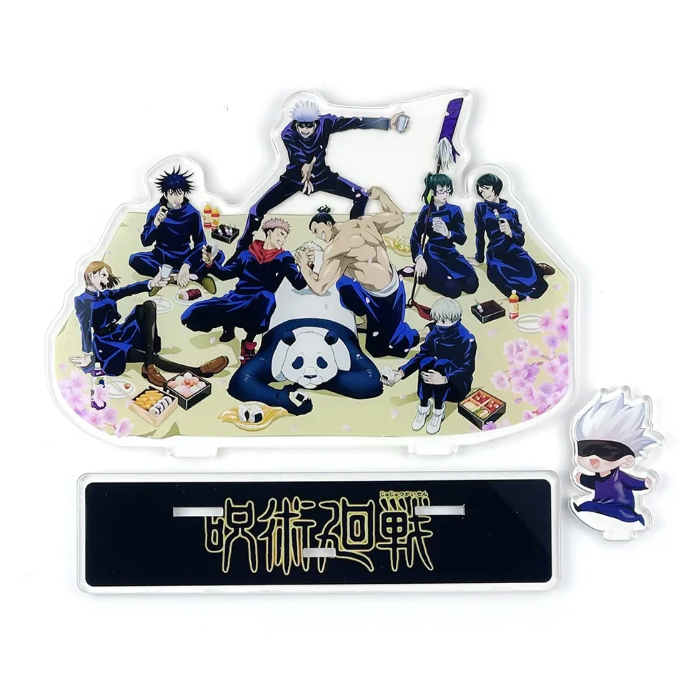 Skupina veľkej veľkosti Itadori Megumi Kugisaki Gojo Maki Toge Panda Acryl Stande Figurín Desko