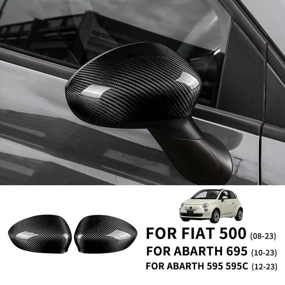Skutočné tvrdé uhlíkové vlákno pre Abarth 595 595C 695 Fiat 500 2012-2017 2018 2019 2020 2021 2022 2023