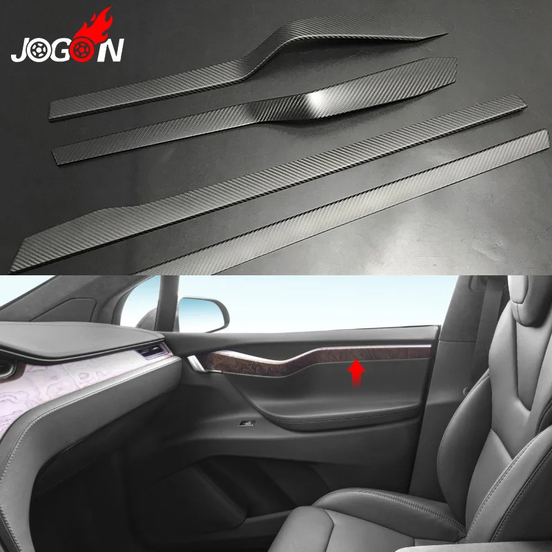 Skutočné uhlíkové vlákno pre Tesla Model X 2016 2017 2018 2019