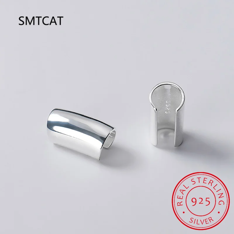 Skutočný 925 Sterling Silver Sladký povrchový spona na uši