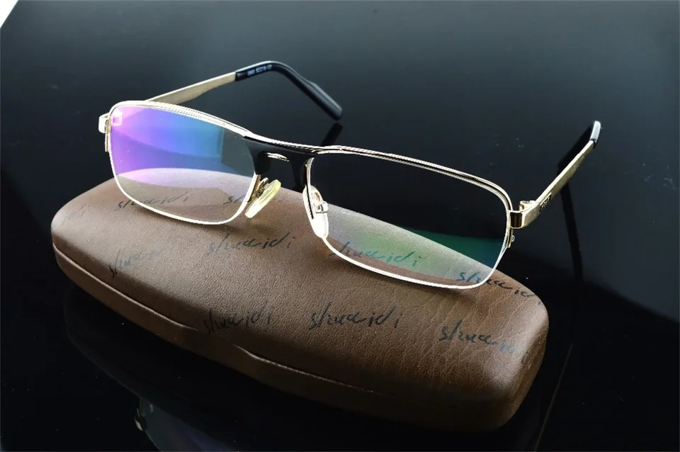 Skutočný nový dizajnér Crystal Titanium Vysoko kvalitný minister letectva Oculos Čítanie okuliarov +1 +1,50 +2,0 +3.0 +3.5 +4