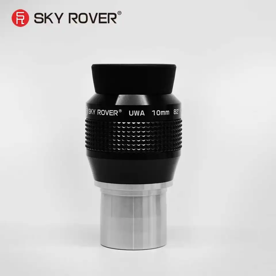 Sky Rover Uwa 10 mm ultra-uhlový okulár 1,25 palca 82-stupňové planétové okuliare Astronomický teleskop