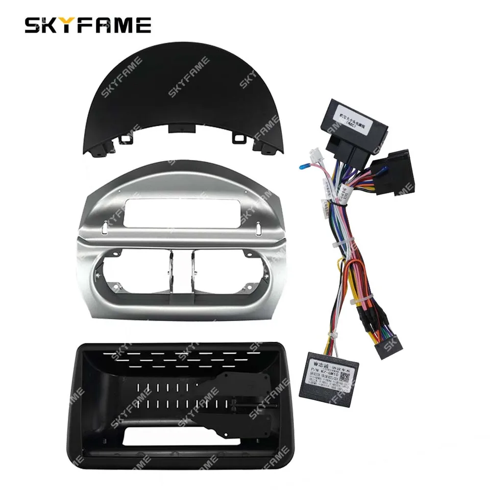 SkyFame Car Frame Fascia Adapter Canbus Box Decoder Android Radio Dash Fitting Panel Kit pre Opel Combo Corsa Tigra