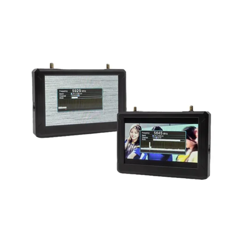 SkyZone M5F DVR FPV Monitor 5inch LCD 800x480 Zvýraznenie obrazovky BULIT-IN 5.8G 48 C. ESTRACTVIEW AKTUÁLNE VENTILÁRNE VENTILÁR 2-6S LIPO 2-6S