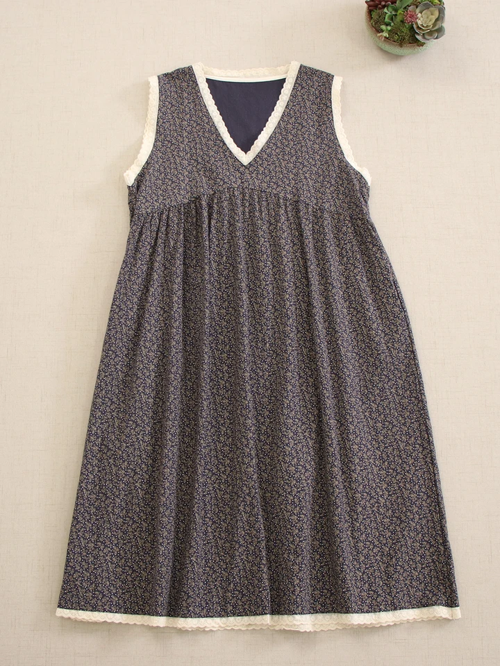 Sladké panzisové šaty Sundress Lace bez rukávov, samica