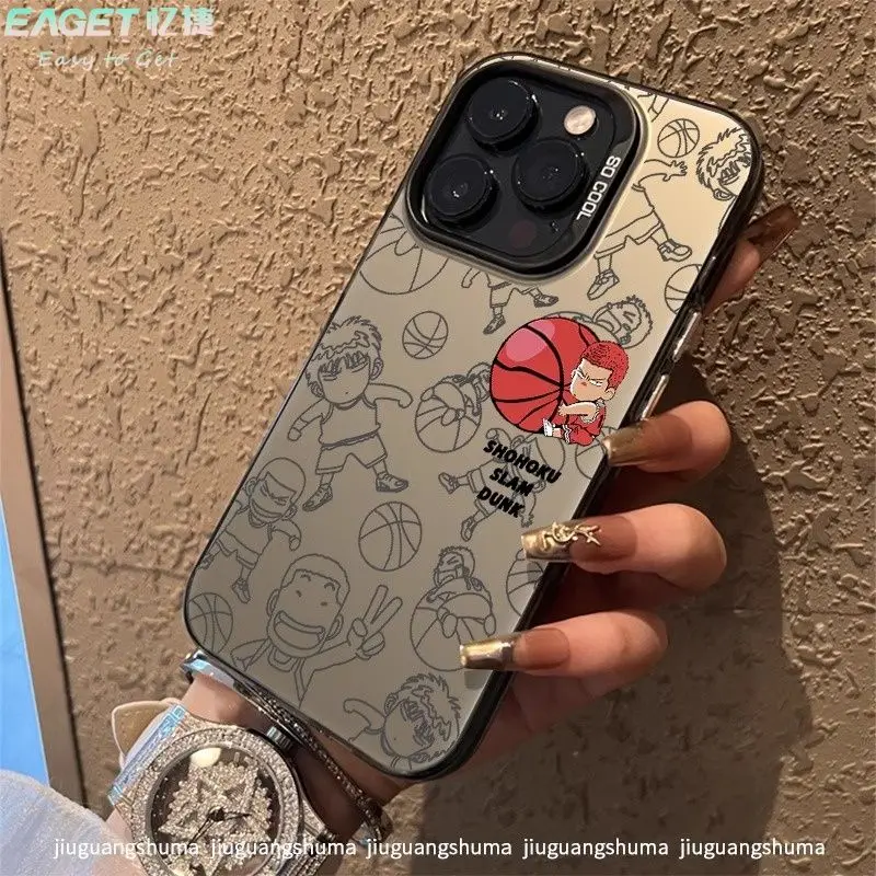 Slam Dunk Cartoon Roztomilý puzdro pre Samsung Galaxy S25 S24 S23 S22 S21 S20 Note20 Ultra Plus Fe M31 4G 5G Matte Shockproof