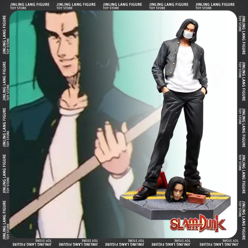 Slam Dunk Figures Tetsuo Figures Mitsui Hisashi Anime Figures Mitsui PVC Modely GK Sochy Collectible Decotion pre darčeky hračiek