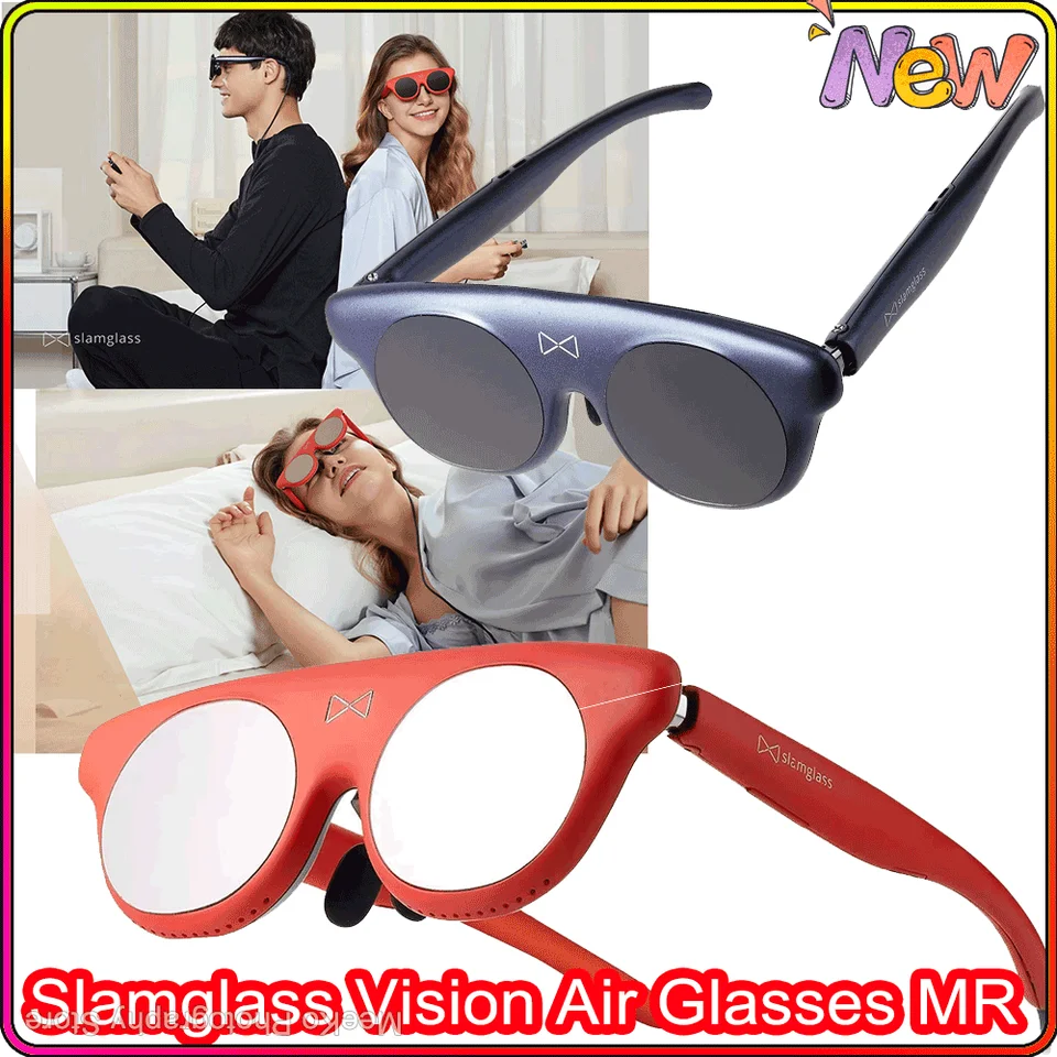 Slamglass Vision Air Mr VR inteligentné okuliare Fov 50 Screen Private Cinema Mr Prezeranie pre sledovanie filmovej hry 183 palcov