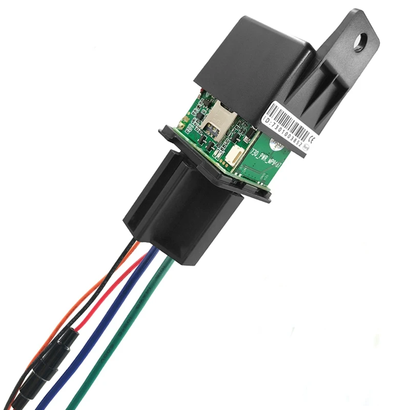 Sledovače motocyklov mini 9-90V relé automobilu GPS Tracker Odrežte olejový šok SMS SMS Locator Stracking Systém bezplatnej aplikácie