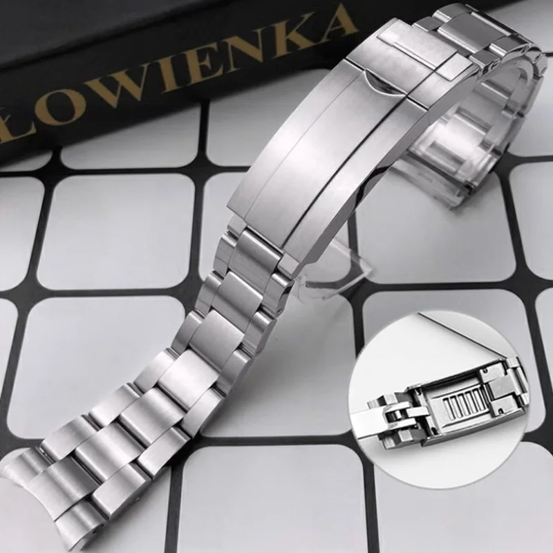 Sledujte náramok pre Rolex Submariner Daytona doladenie dolaženia Pull Pull Class Clash Clash Clash Clash Strap Popar