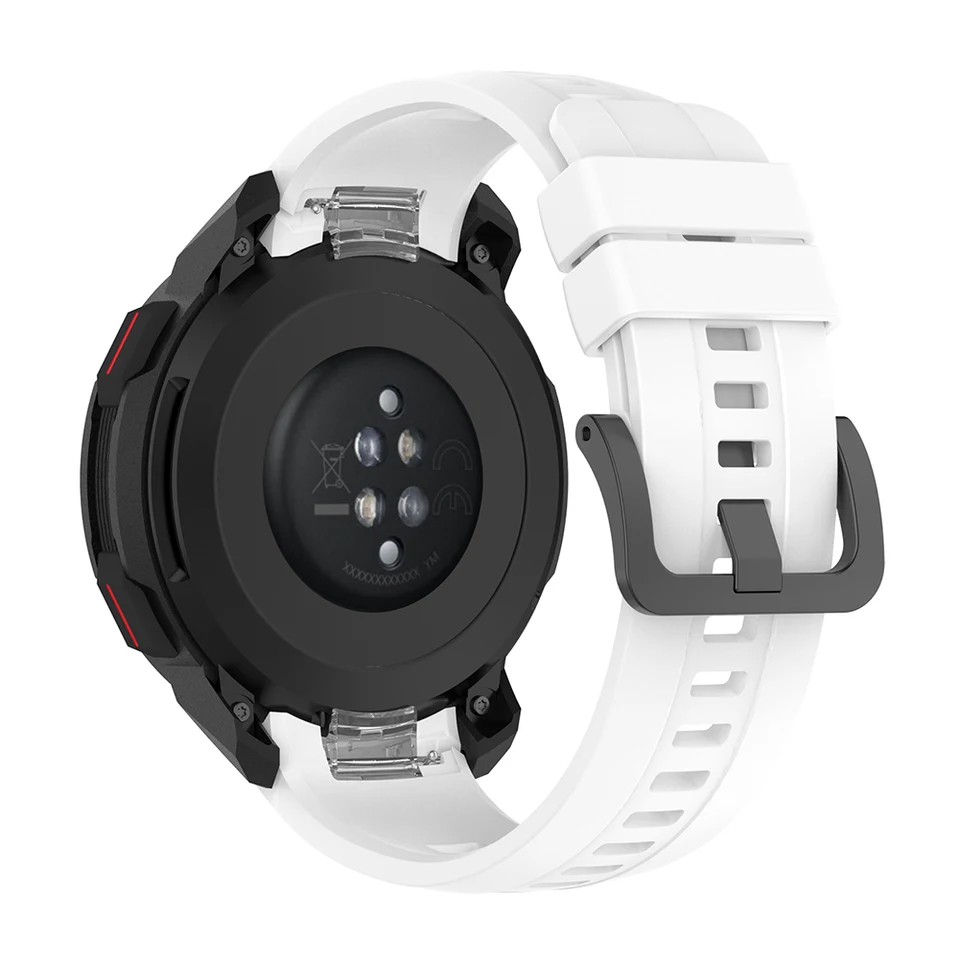 Sledujte náramok Silikone Silicone Smart Bracepet Ravetband pre Honor GS Pro Watch Band Exterior Decoration Parts