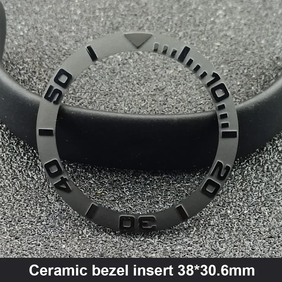 Sledujte náramok svah 38 mm*30,6 mm keramický rám a potápačské hodinky Vložky Vložte hodinky na hodinky hodinky Zložky rámy