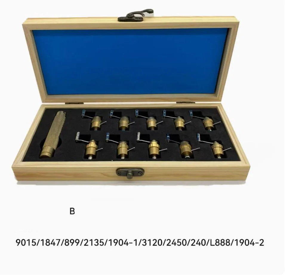 Sledujte opravy príslušenstva hlavný veterný set mosadzných hodiniek Nástroj DIY WatchMaker Nástroje pre hodiniek