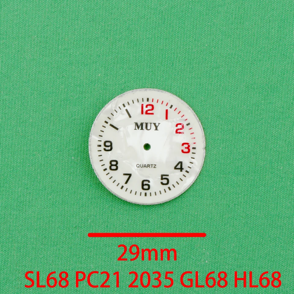 Sledujte vytáčanie 29 mm číselník 2035 Pohyb DIAL SL68 Pohyb DIAL PC21 Pohyb DIAL DIAL PC20 HODEL DIAL 2035 DIAL SL68 ČLASOVÝ ČLASŤ