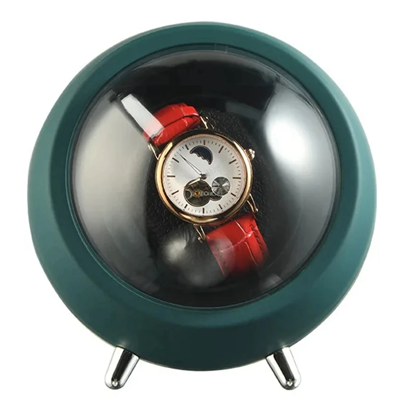 Sledujte Winder pre automatické hodinky Automatický navíjač (zelený)