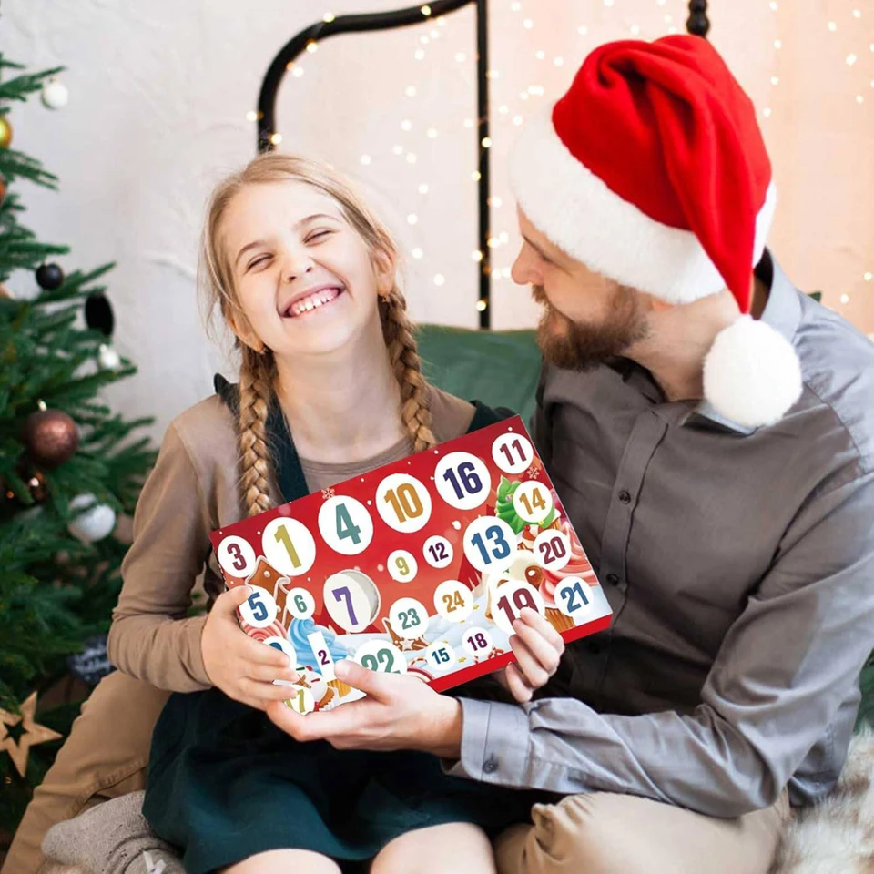 Slime Advent Calendar 2024 24 dní vianočné odpočítavanie kalendár domácich majstrov slime slime slimák