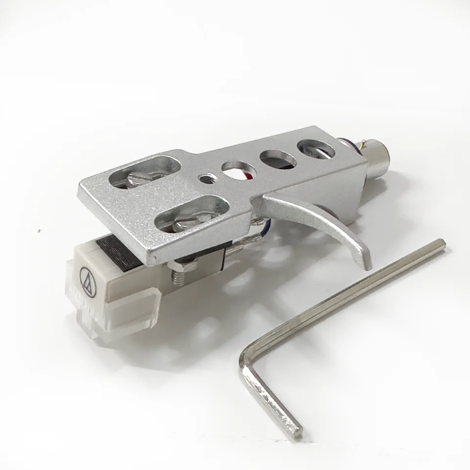 Sliver Headshell s Audio-Technica AT3600L MM Phono Cabtridge pre Technics SL D1, SL D1K, SL D2, SL D202