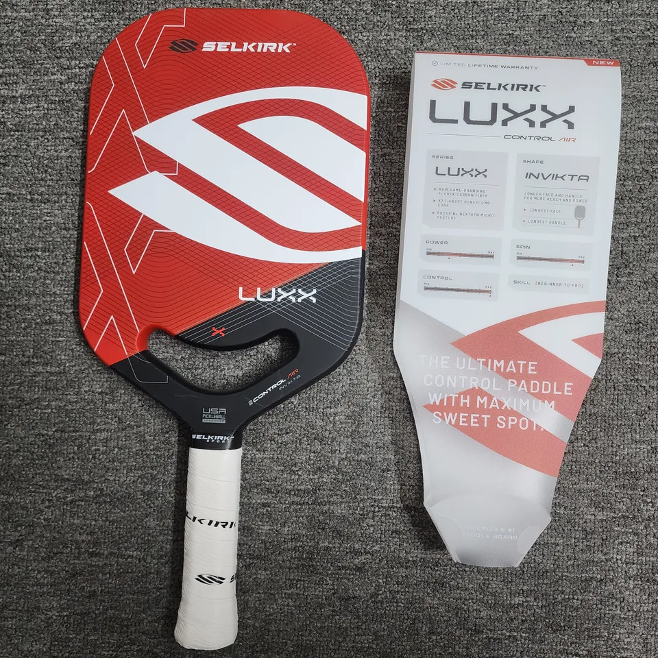 SLK Pickleball Paddle Paddle uhlíkové vlákno Trecie povrch 14/20 mm Honeycomb Jadro Veľké sladké škvrny proti skĺznutiu ručie