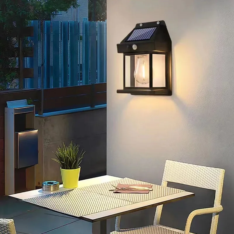 Slnečná vonkajšia LED LED nádvoria nástenná lampa ľudské telo indukčný senzor senzor záhradná terasa garážové garážové dvere ulica veranda veranda lampa