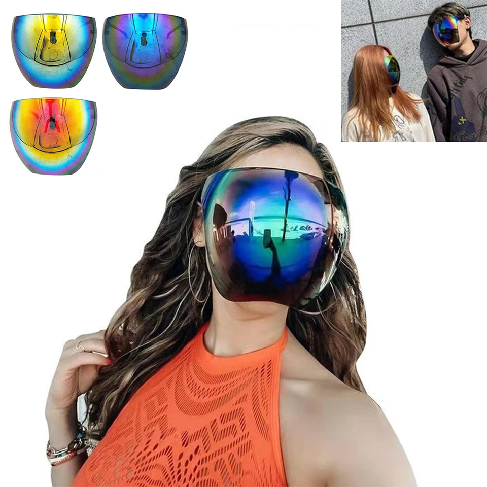 Slnečné okuliare Pánske cyklistické okuliare Ženské okuliare Fareshield Goggles Plná tvár pokrytá Sférická šošovka proti slnečnému žiareniu Slnečné okuliare
