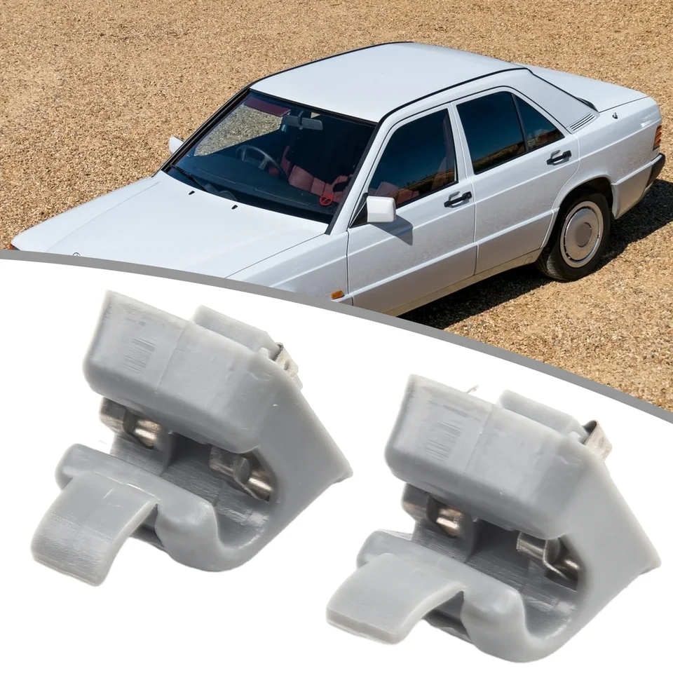 Slnko slnečného priemyslu pripevnenie spona 2 Nylonové podporové sponky na krmivo pre Mercedes-Benz pre W201 W123 W124 W126 W140 W201